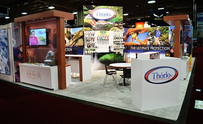 Thorlos Trade Show Booth Ideas