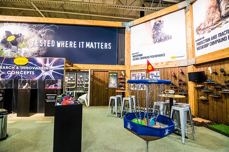 Vibram Trade Show Booth Ideas