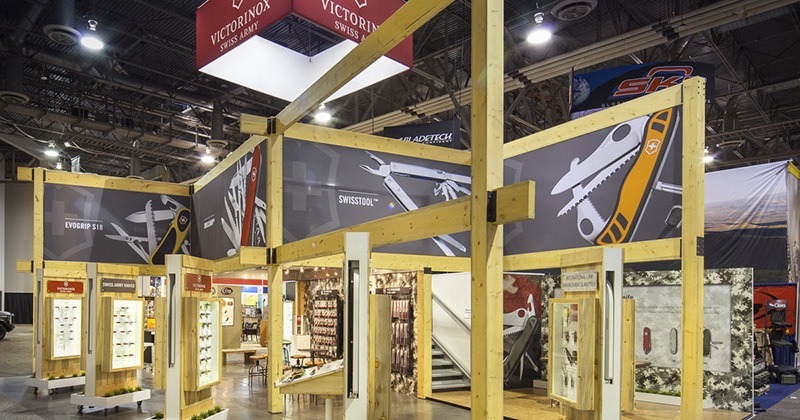 Trade Show Booth Ideas Victorinox 3